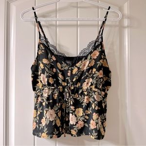 AE tie-front cami